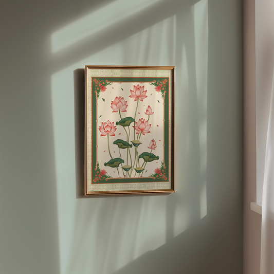 Green Lotus Poster