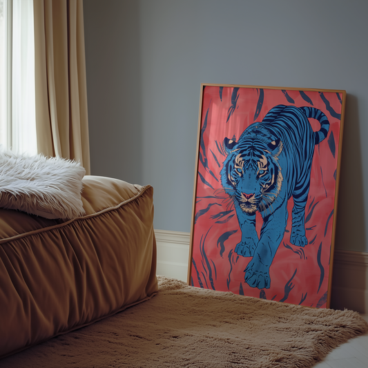 Japan Tiger Poster