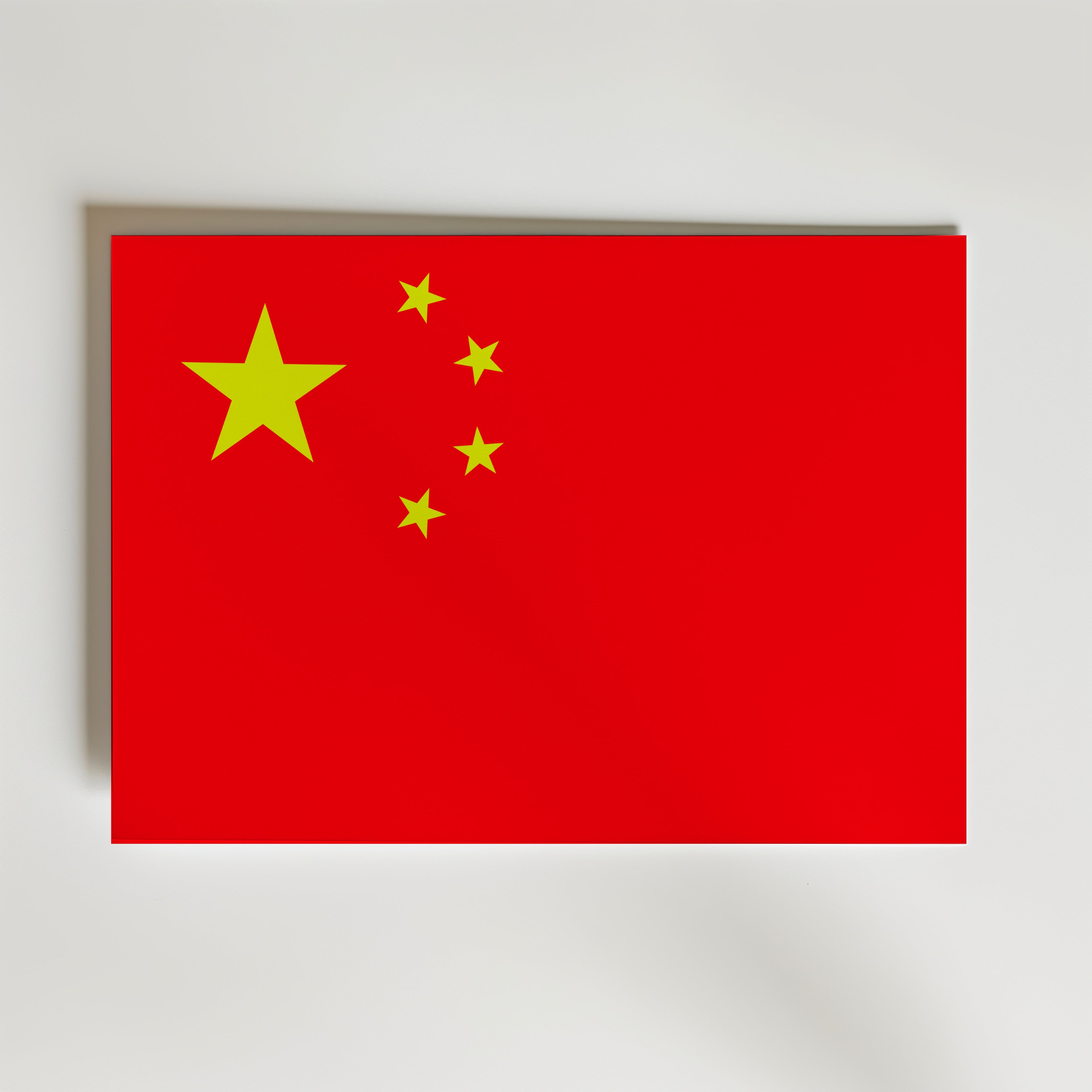 China National Flag Poster affisch – poster till väggdekoration – köp online hos Bozetto