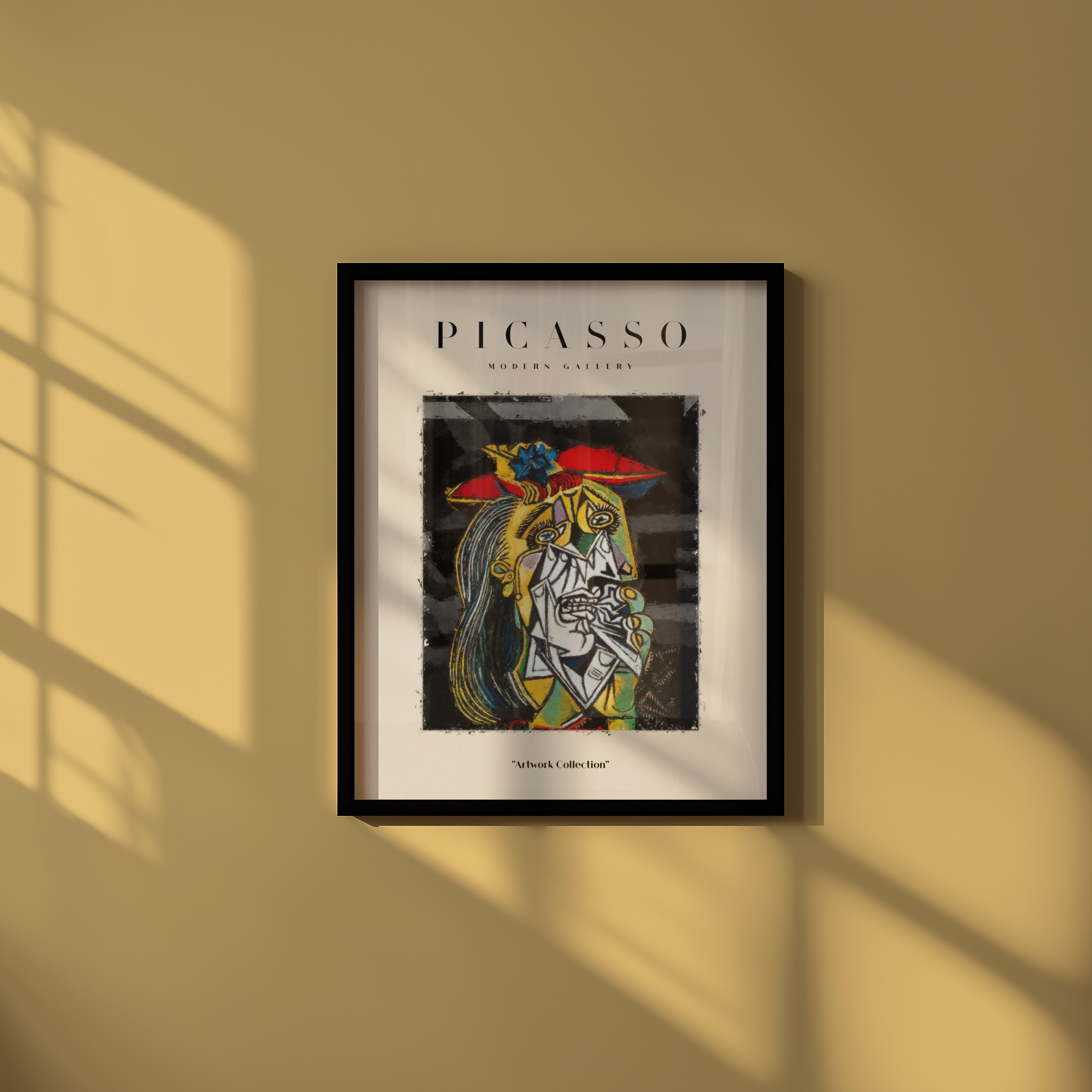 Picasso Crying Eyes of Grief Poster