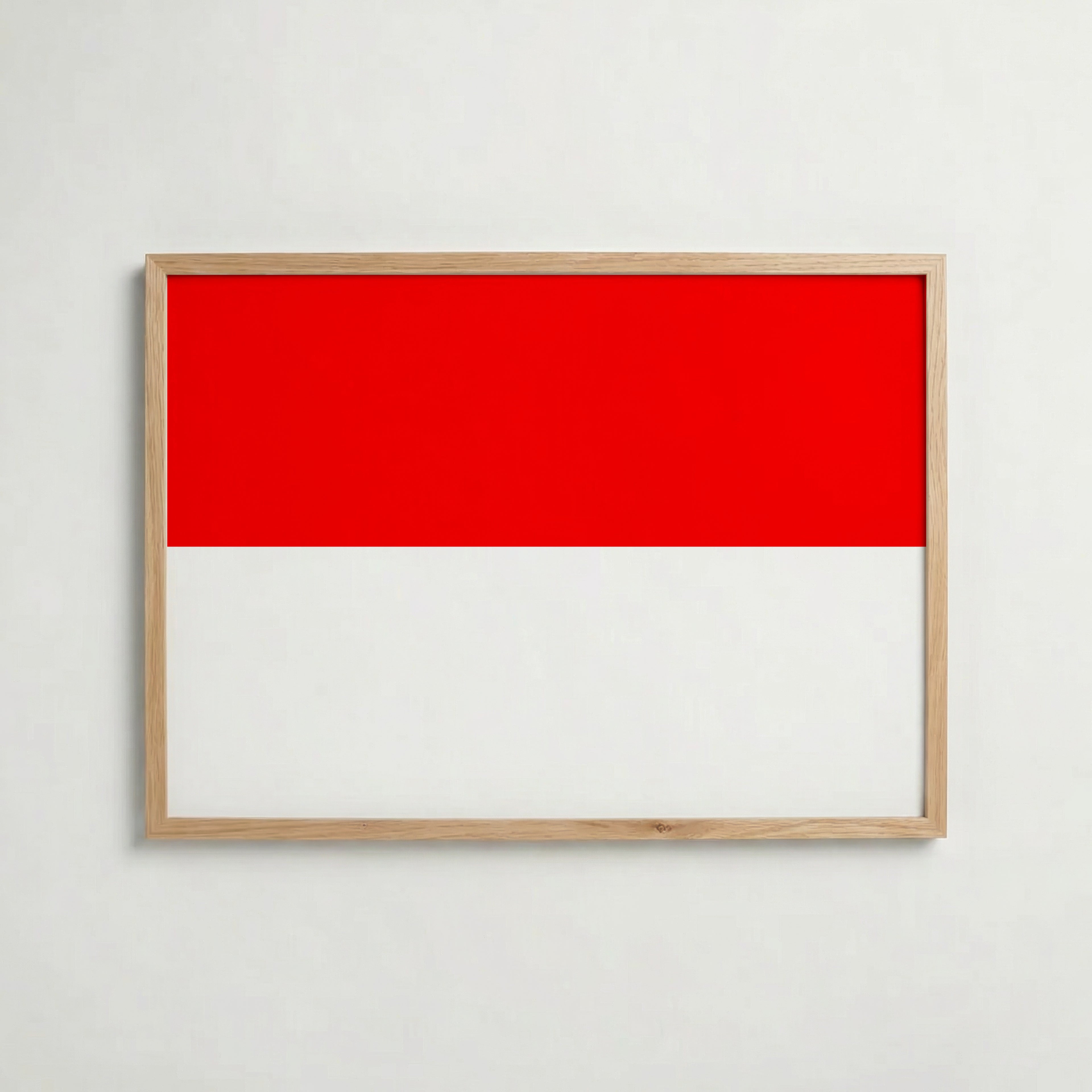 Indonesia National Flag Poster – poster väggdekoration inredning – Affischer hos Bozetto