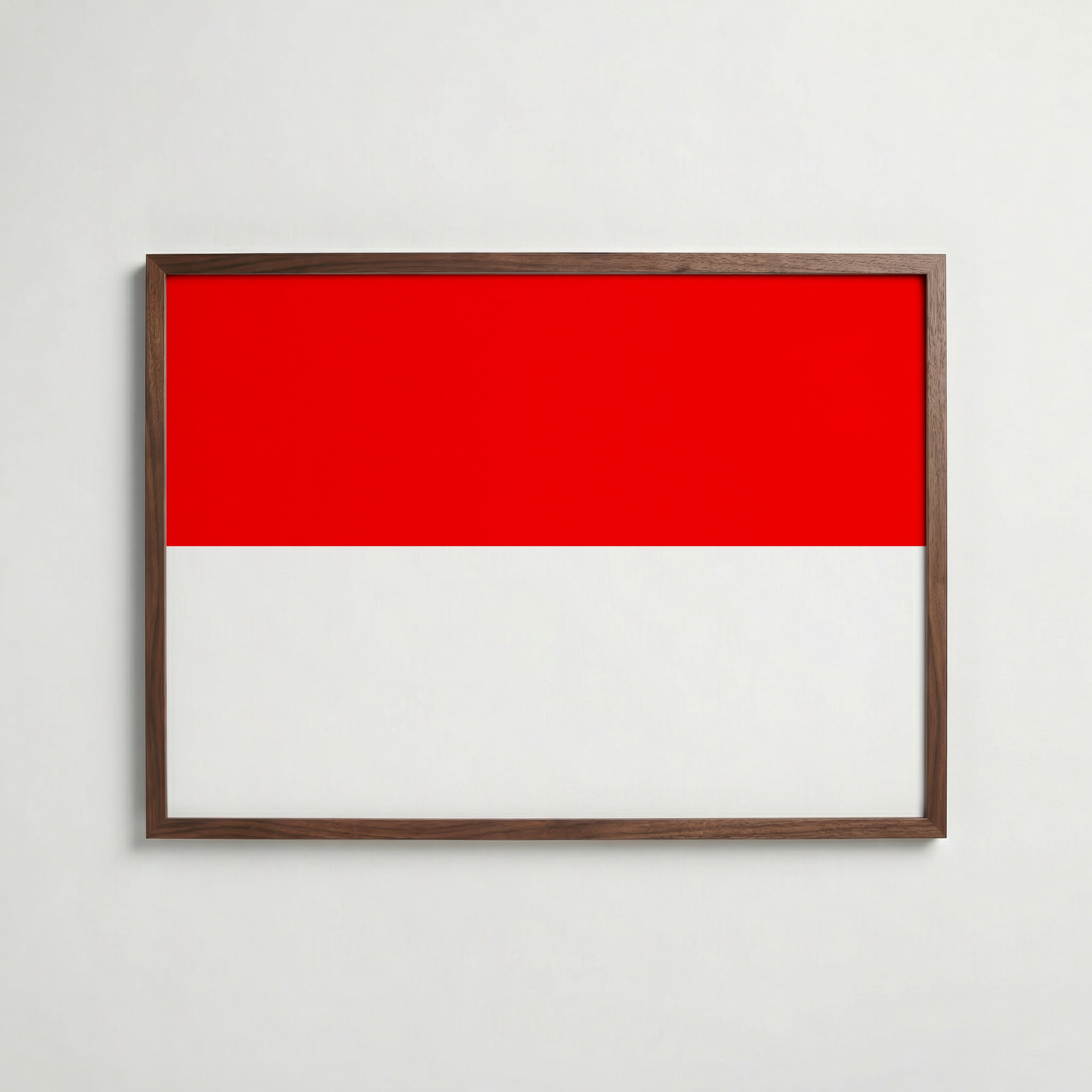 Indonesia National Flag Poster poster – väggdekoration för hemmet – köp hos Bozetto
