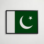 Pakistan National Flag Poster affisch – köp poster online – Bozetto väggdekoration
