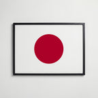 Japan National Flag Poster affisch – köp poster online – Bozetto väggdekoration