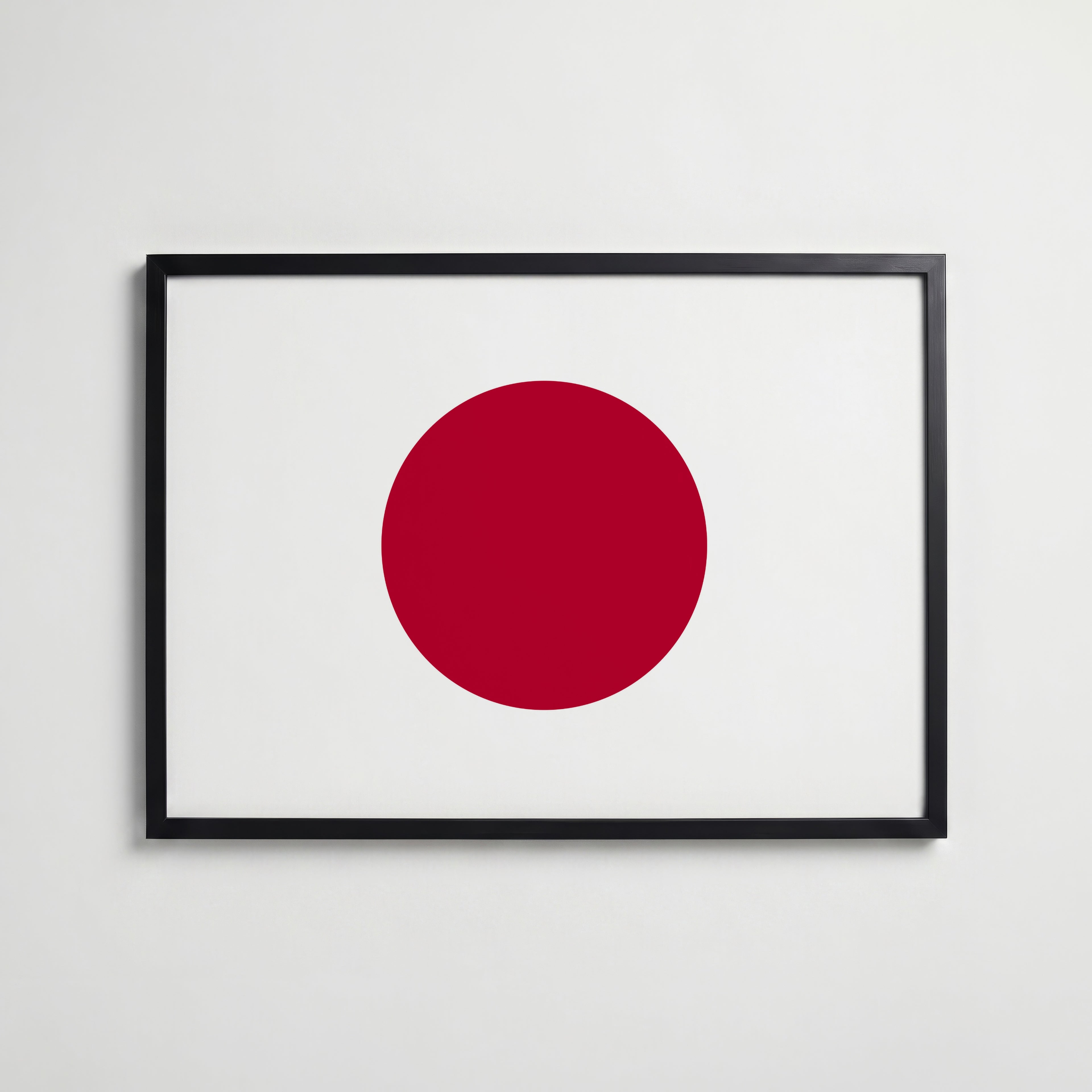 Japan National Flag Poster affisch – köp poster online – Bozetto väggdekoration