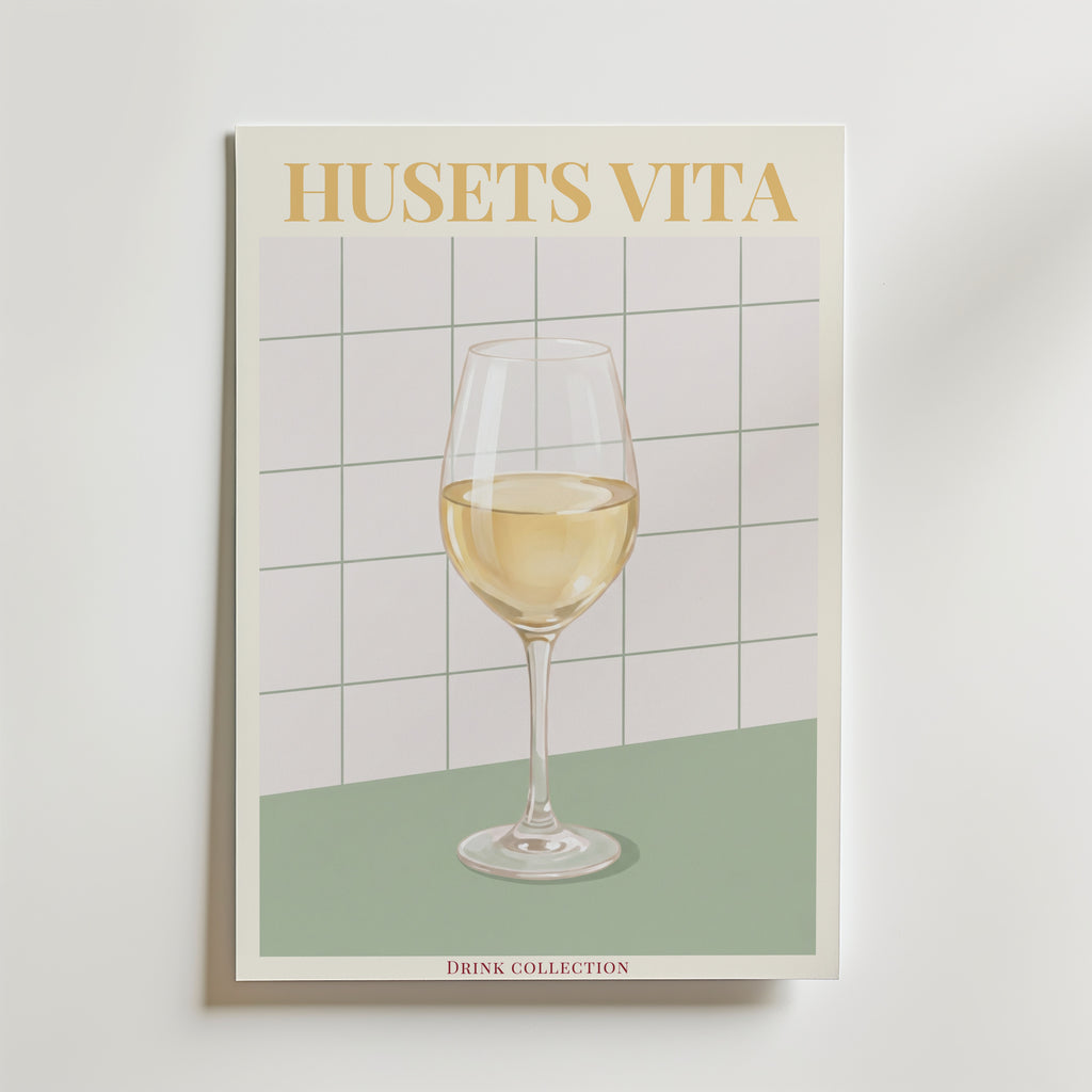 Husets Vita Poster