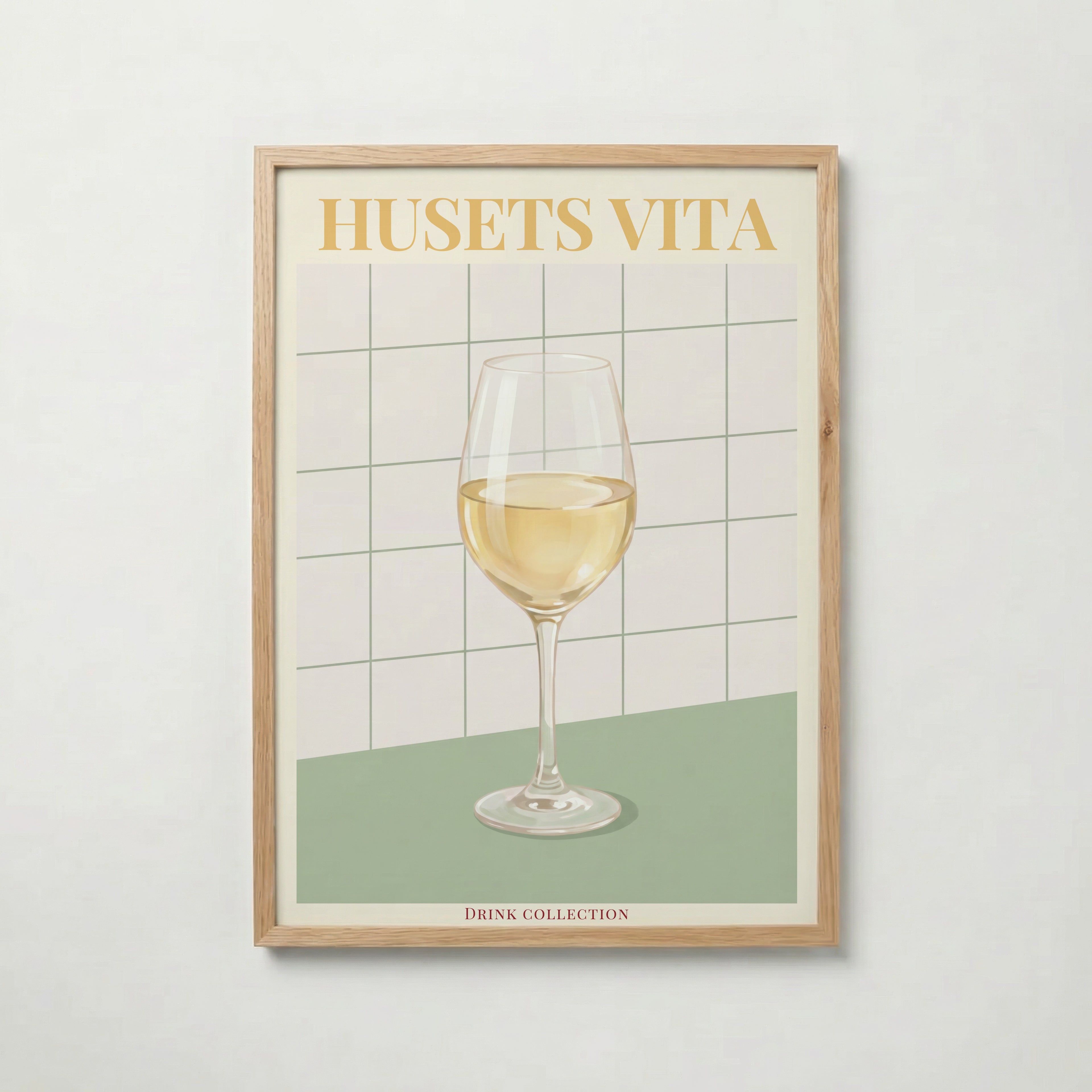 Husets Vita Poster