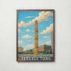 Sergels Torg Stockholm Poster