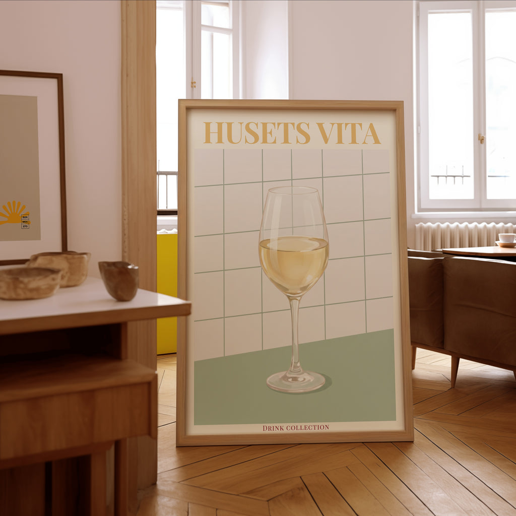 Husets Vita Poster