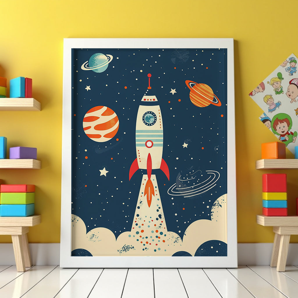 Space Adventure Poster