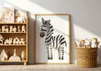 Happy Zebra Poster