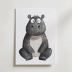 Happy Hippo Poster