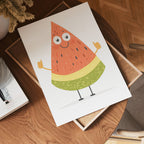 Cheerful Melon Poster