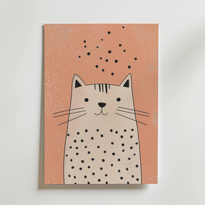 Playful Cat Poster
