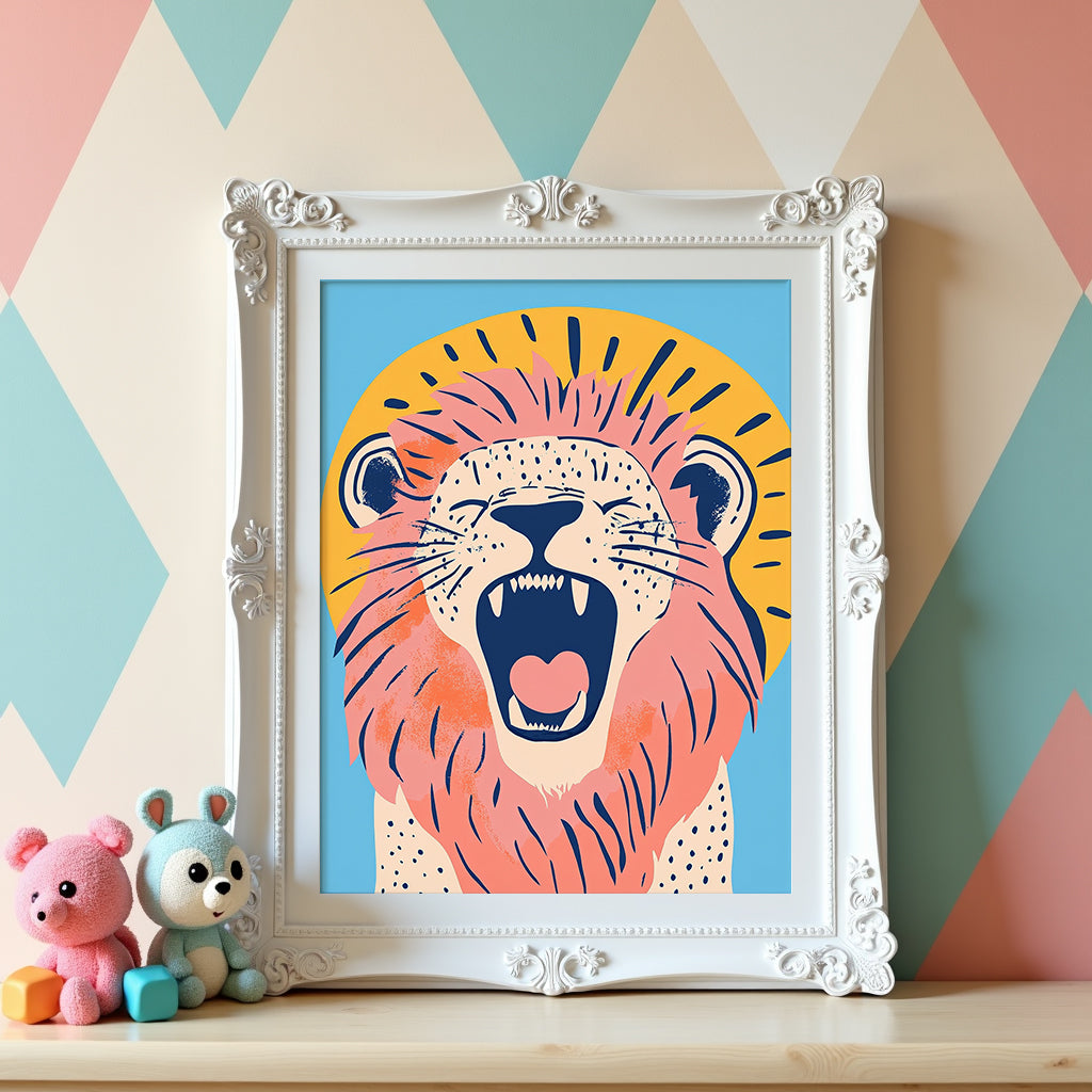 Roaring Lion Poster