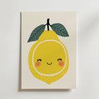 Smiling Lemon Poster