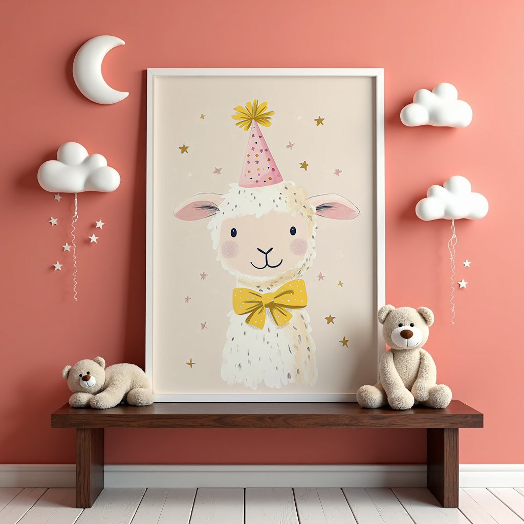 Party Sheep Poster