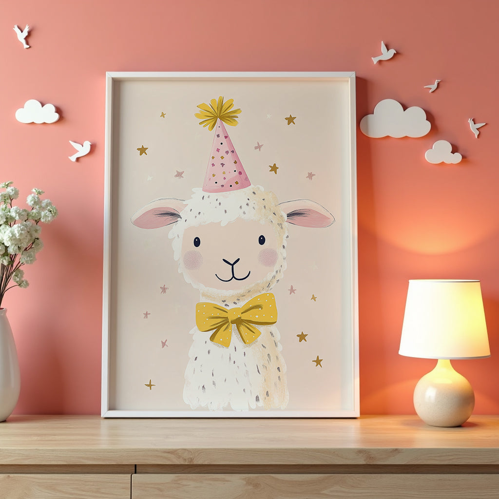 Party Sheep Poster