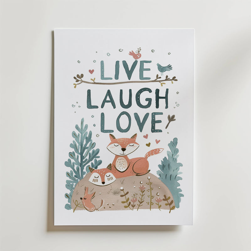 Live Laugh Love Poster