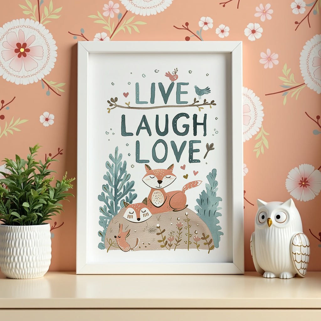 Live Laugh Love Poster