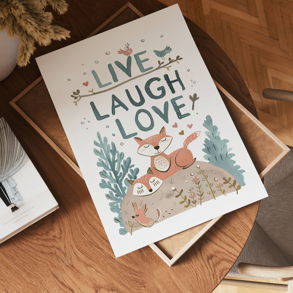 Live Laugh Love Poster