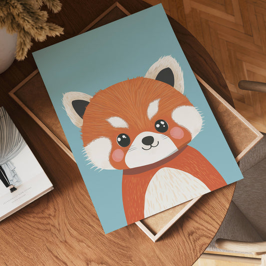 Cute Red Panda Poster