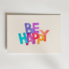 Be Happy Poster