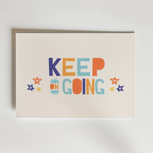 Keep On Going Poster