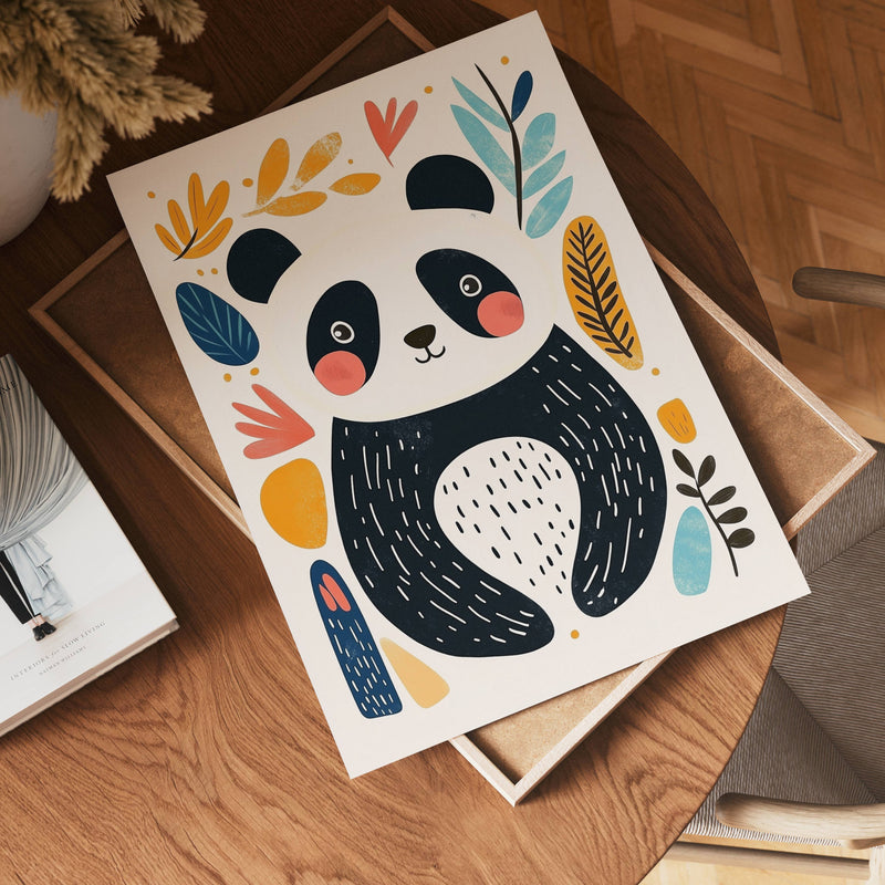 Playful Panda Poster