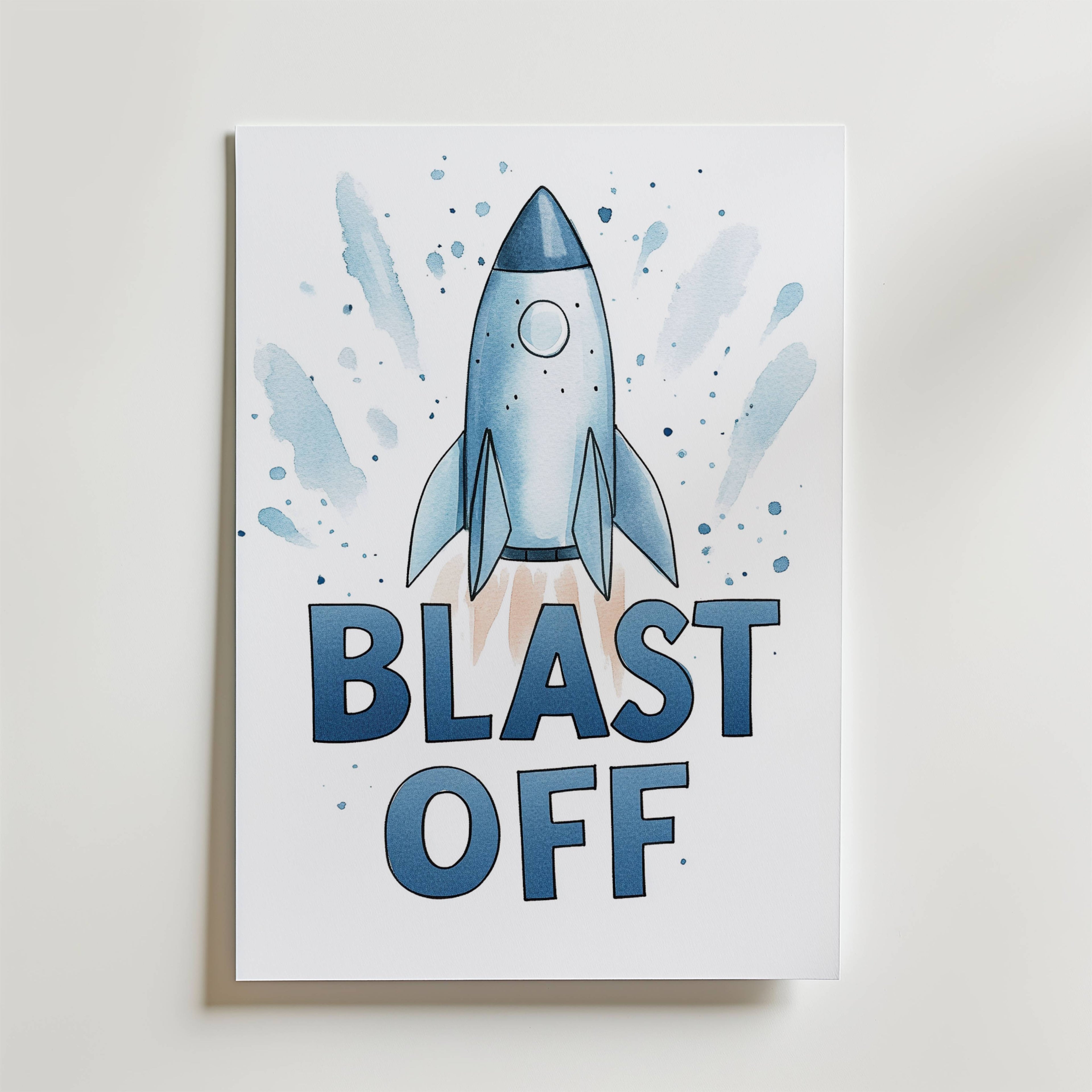 Blast Off Poster