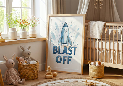 Blast Off Poster