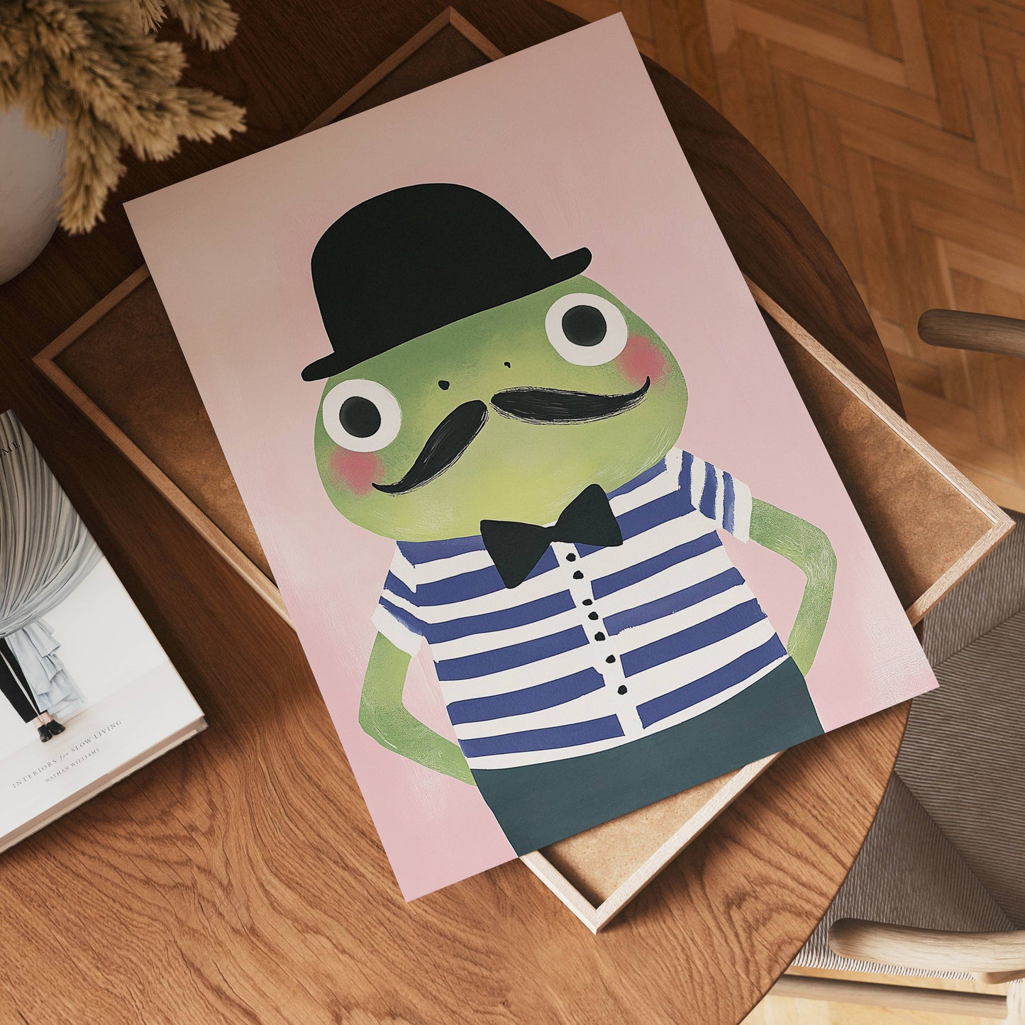 Fancy Frog Poster