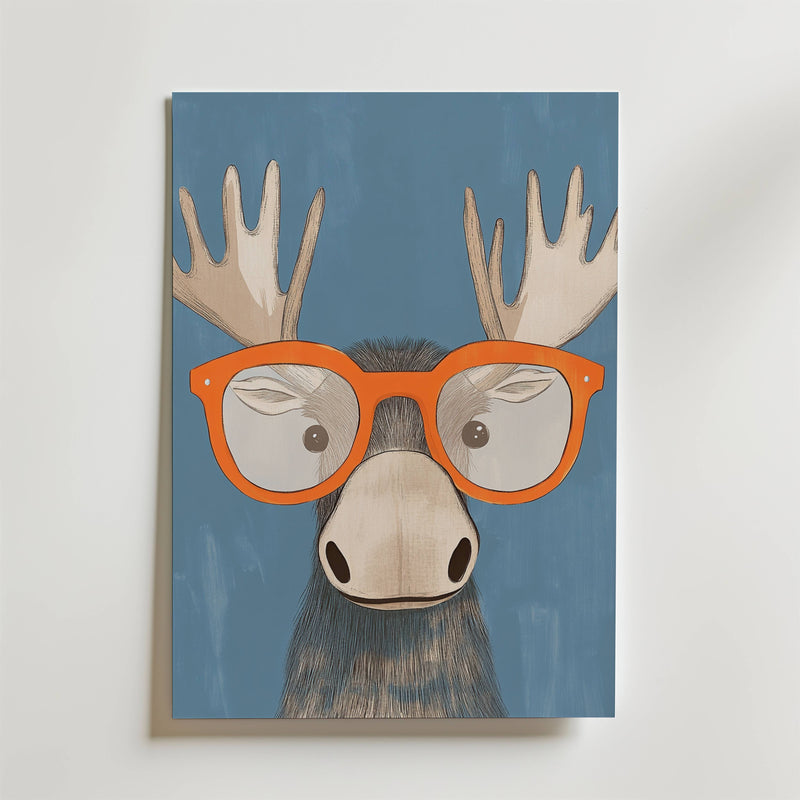 Cool Moose Poster