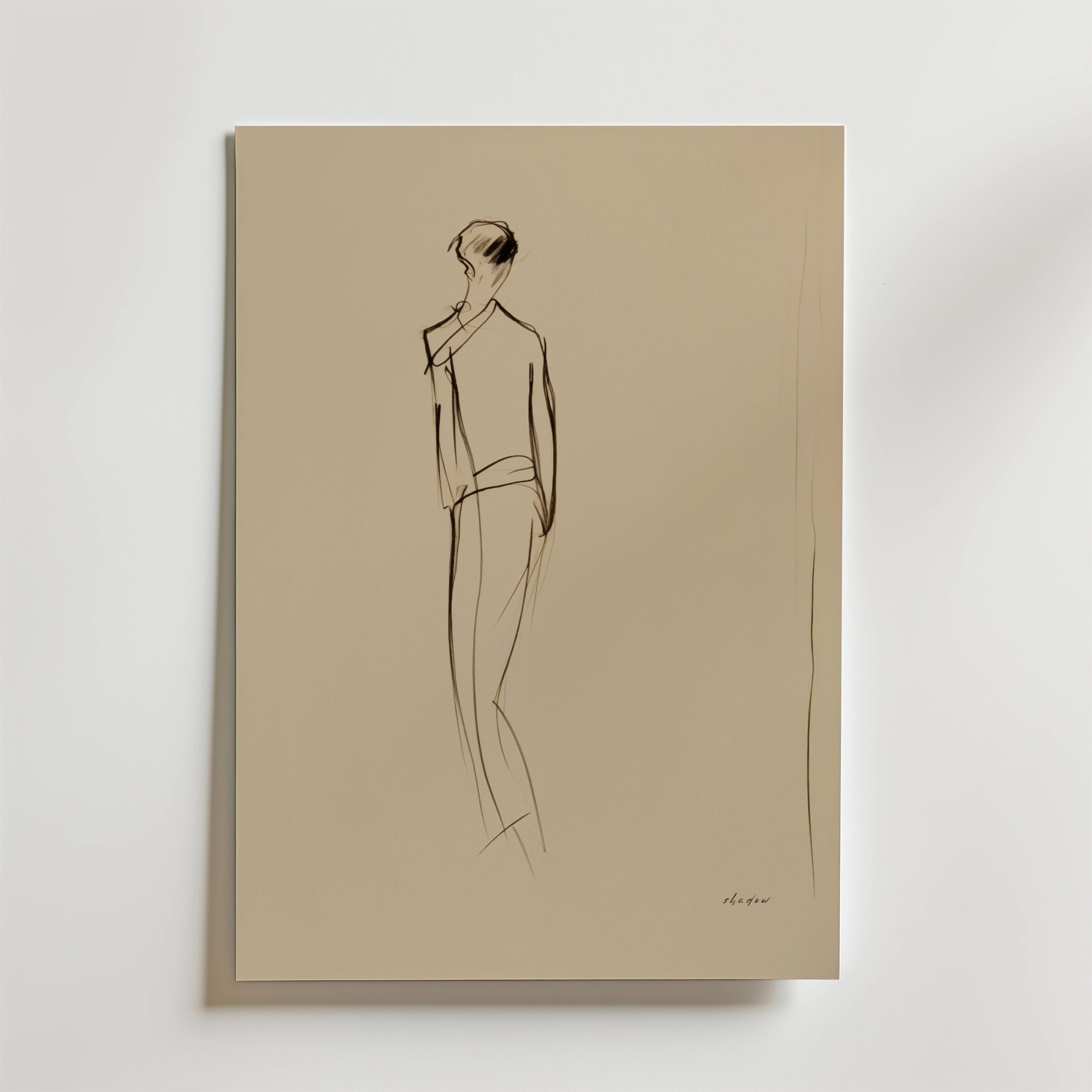 Modern Silhouette Poster