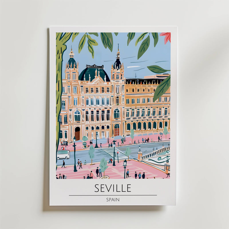 Seville Golden Plaza Poster