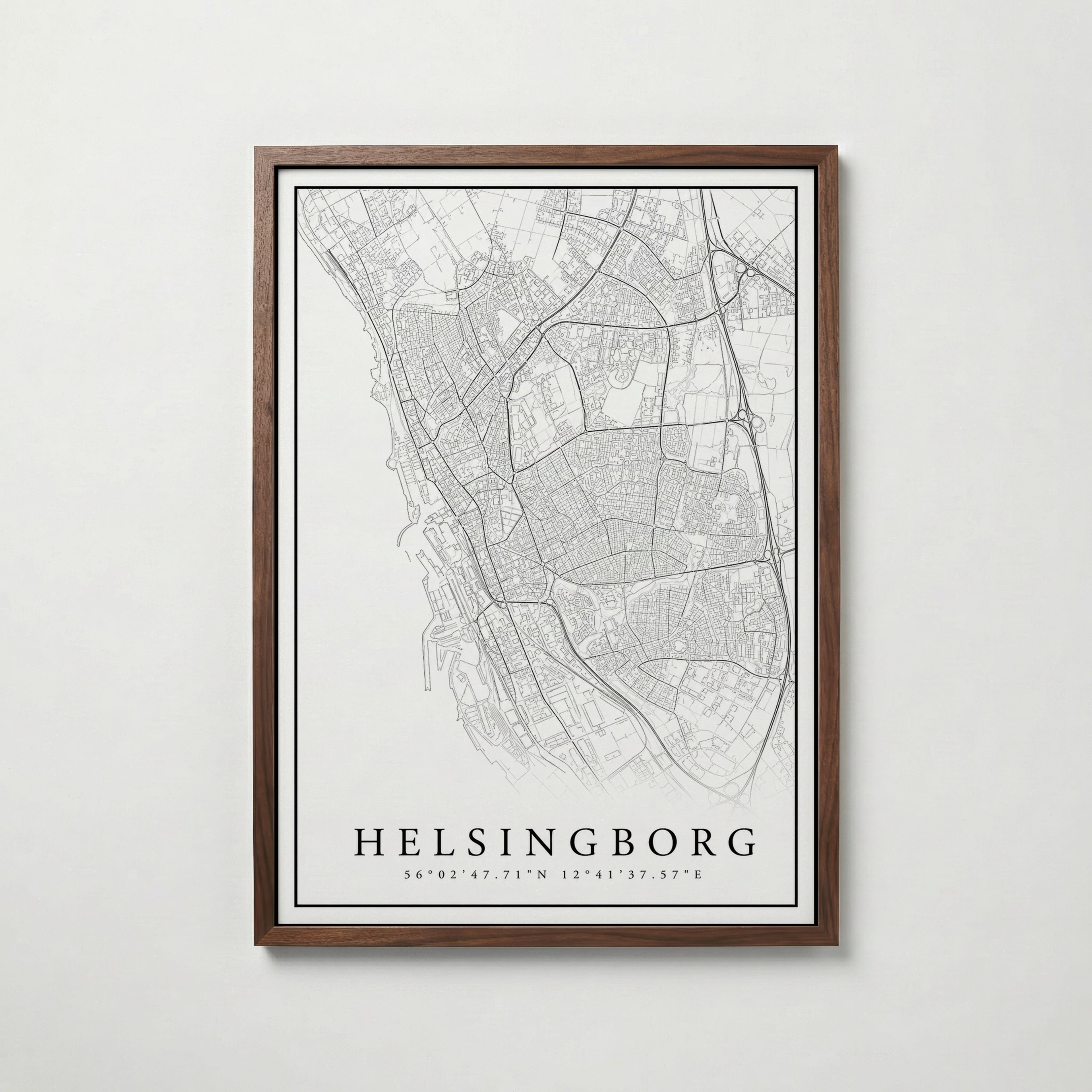Storleksguide för Helsingborg Karta – välj din favoritstorlek hos Bozetto – nr 6
