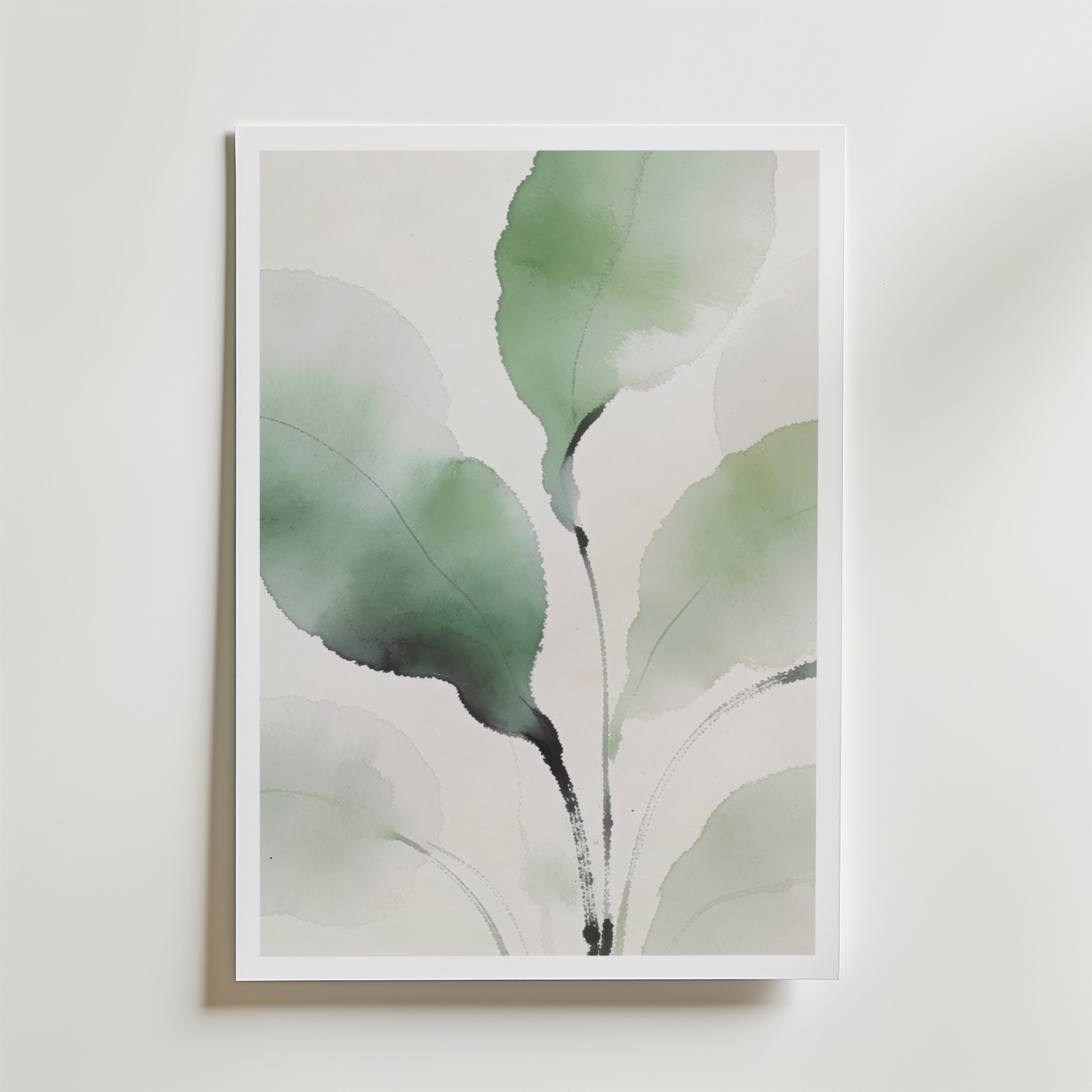 Verdant Flow Harmony Poster affisch – poster till väggdekoration – köp online hos Bozetto