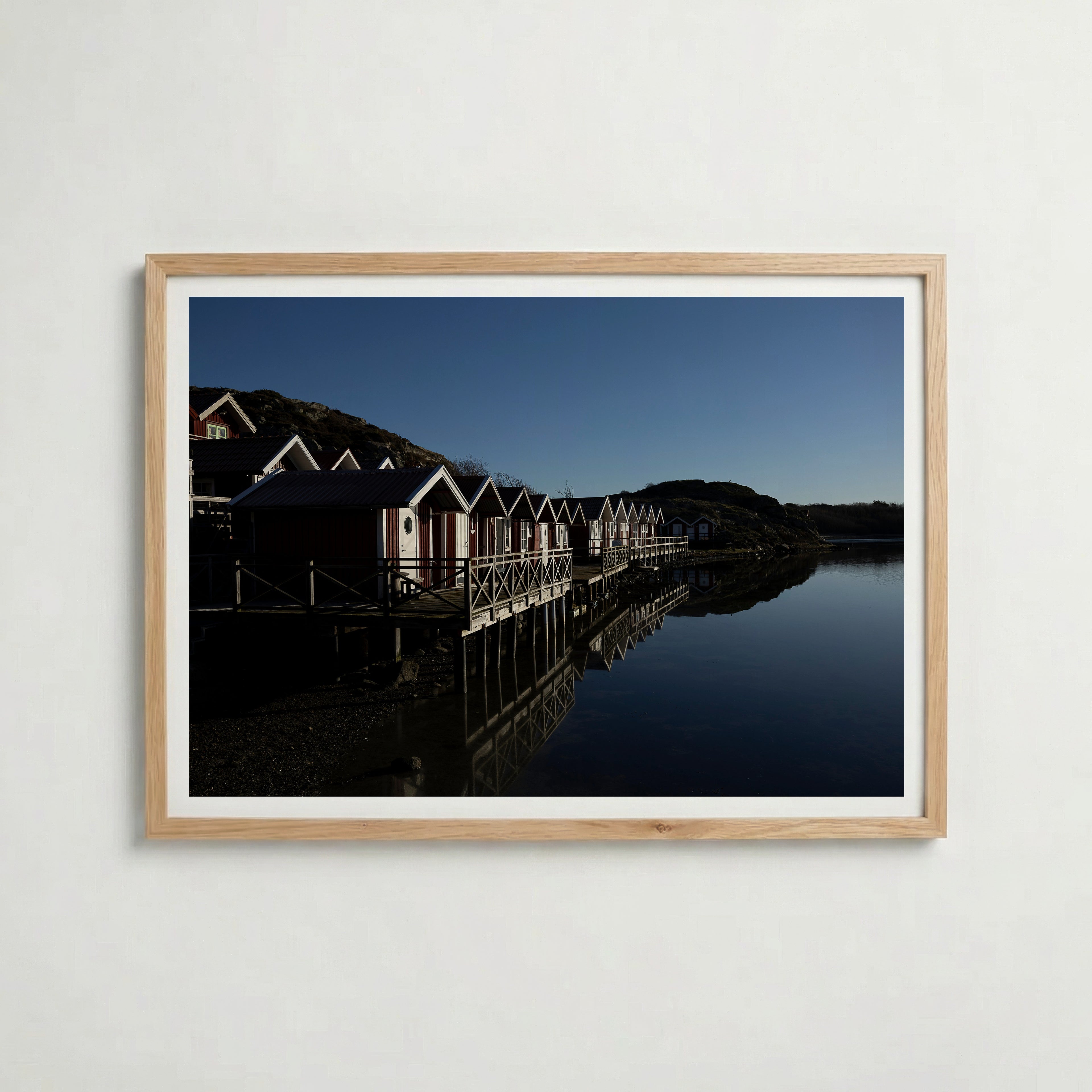 Kungshamns Sjöbodar Poster