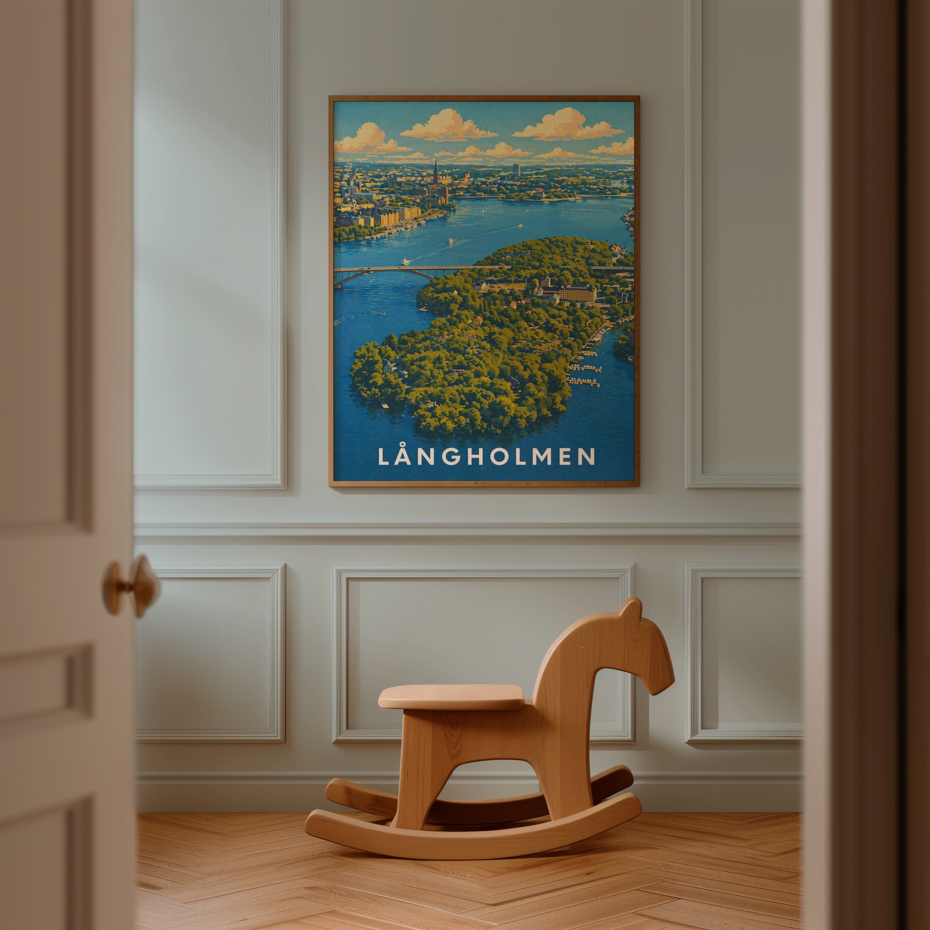 Långholmen Stockholm Poster
