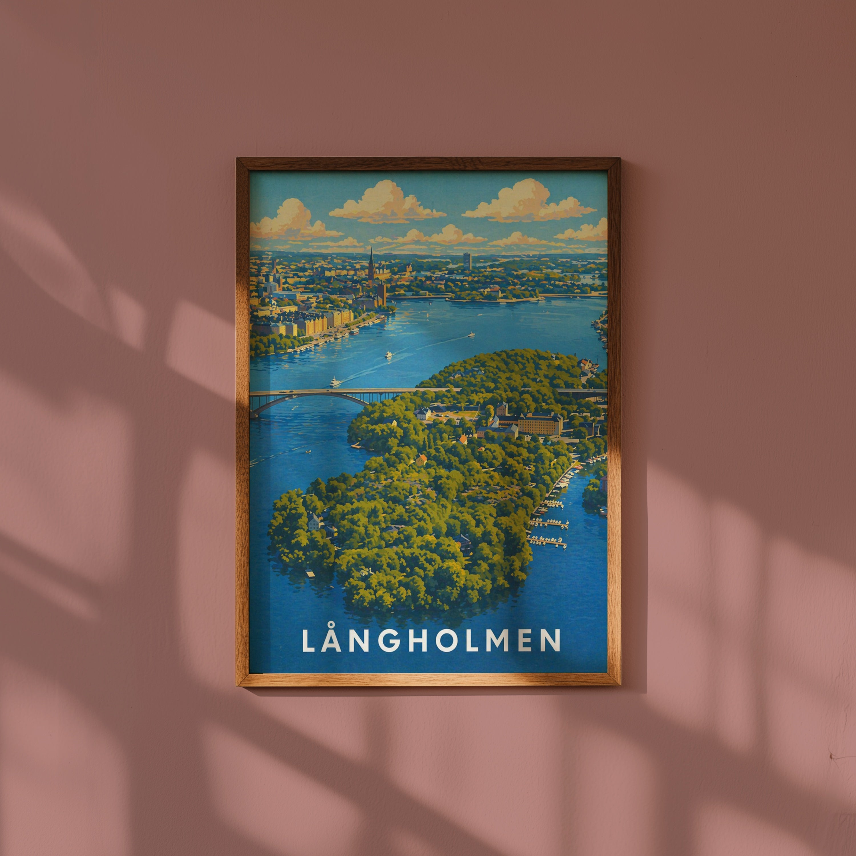 Långholmen Stockholm Poster