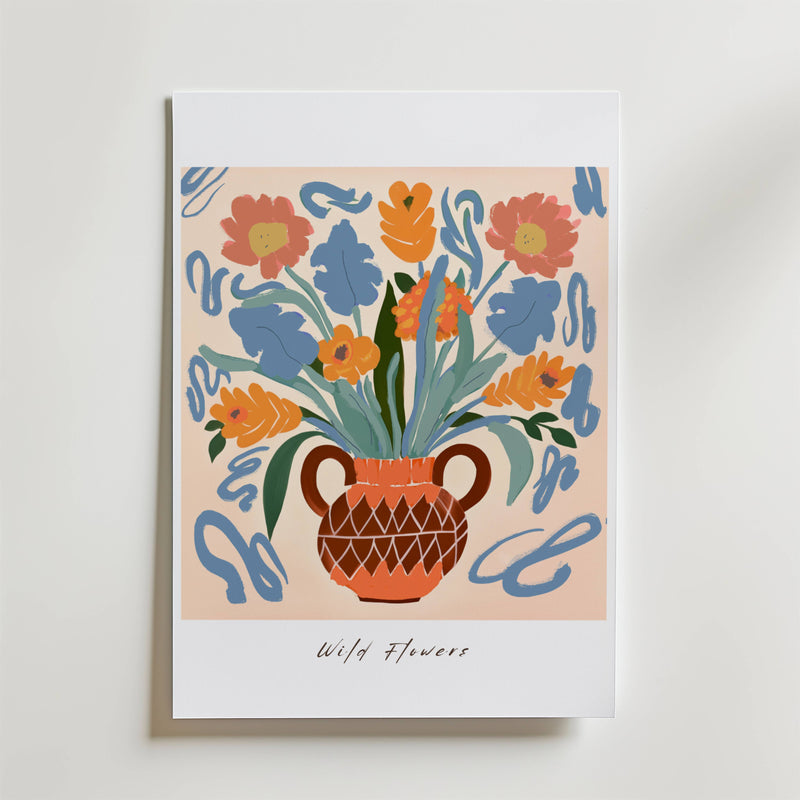 Wild Flowers Poster