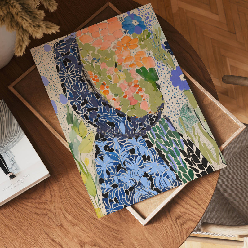 Floral Harmony Poster