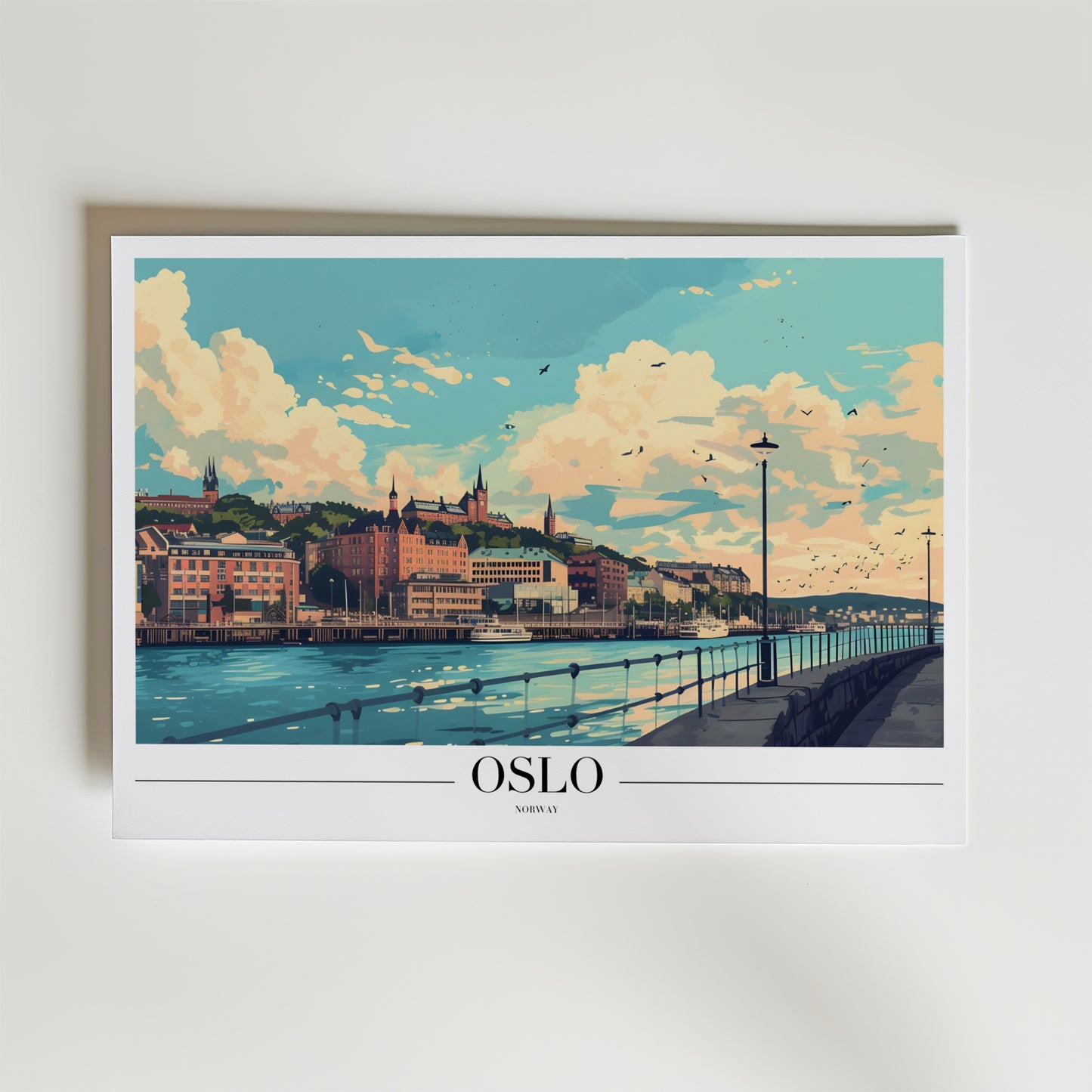 Oslo Waterfront Poster