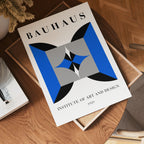 Bauhaus Symmetrical Design Poster