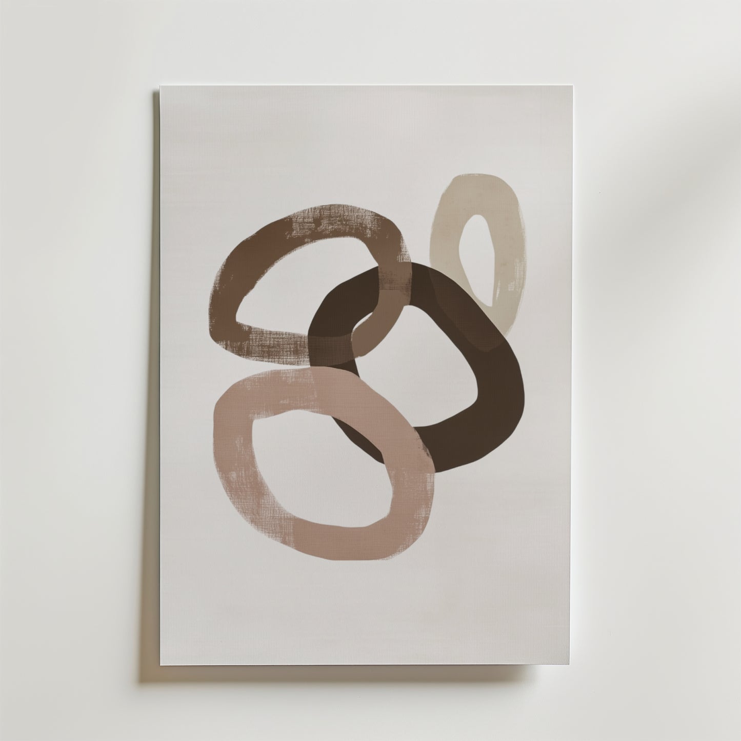 Muted Circles Poster