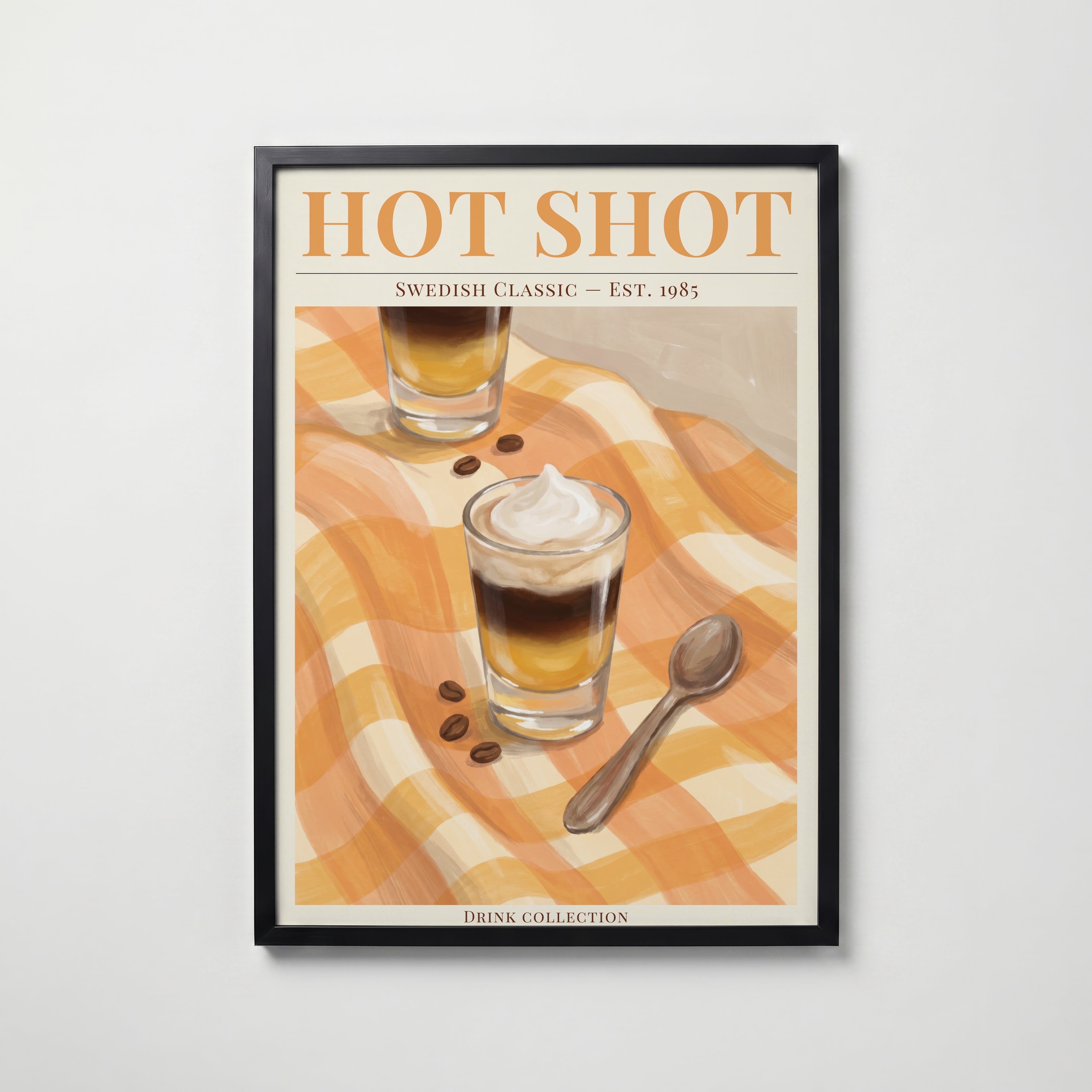 HOT SHOT Poster affisch – stilren väggdekoration – Bozetto posters