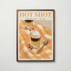 HOT SHOT Poster – modern väggdekoration – köp poster online Bozetto