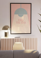 Find The Idea Poster – poster på vägg inredning