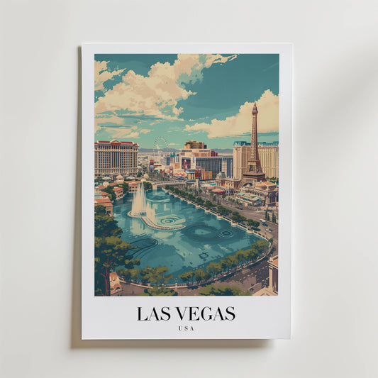 Las Vegas Boulevard Dreams Poster