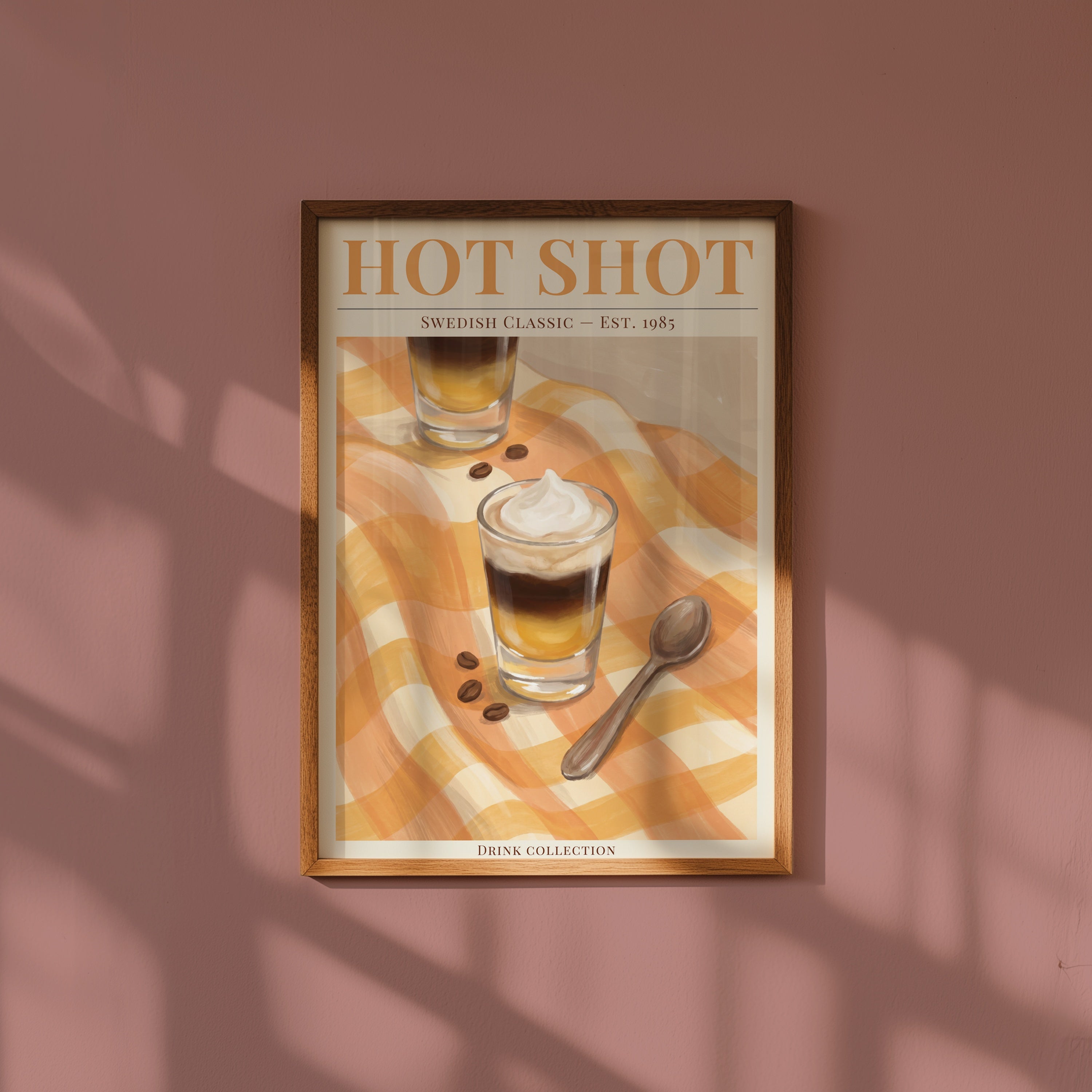 HOT SHOT Poster poster – väggdekoration för hemmet – köp hos Bozetto